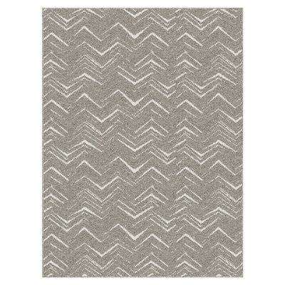 TOULOUSE Collection - Light grey Comfygrip rug, 3'x4'