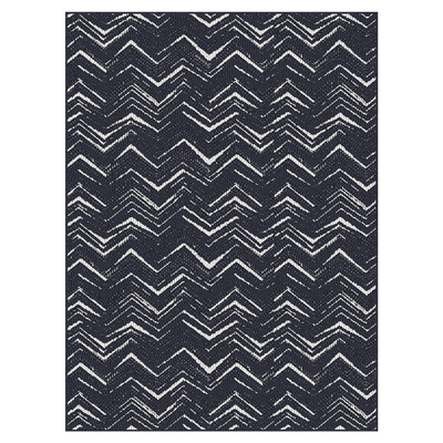 TOULOUSE Collection - Navy Comfygrip rug, 3'x4'