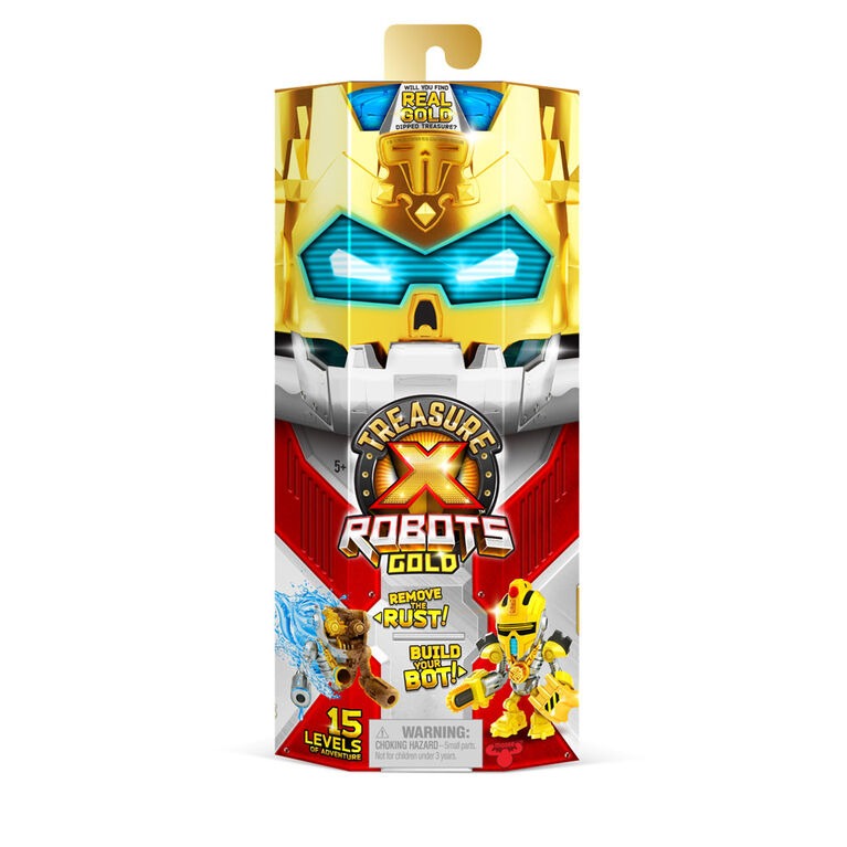 Treasure X - Robots Gold - Armoured robots