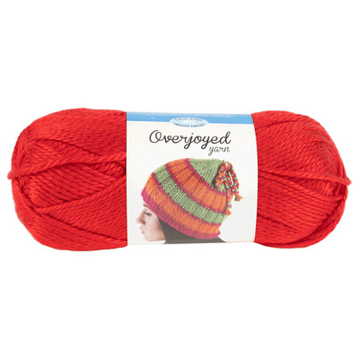 Tricot Facile Overjoyed - Fil, Rouge