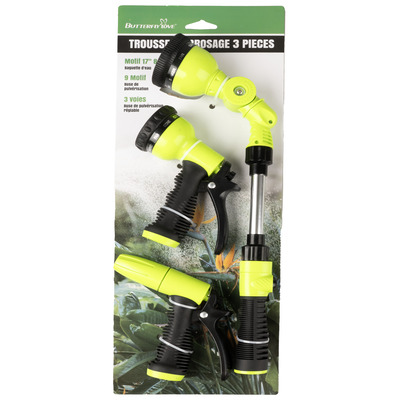 Trousse pour boyau d'arrosage, 3 mcx