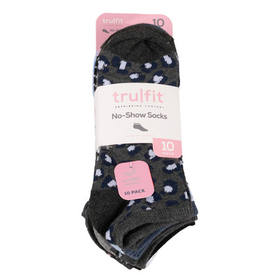 Tru Fit - Chaussettes invisibles, 10 paires