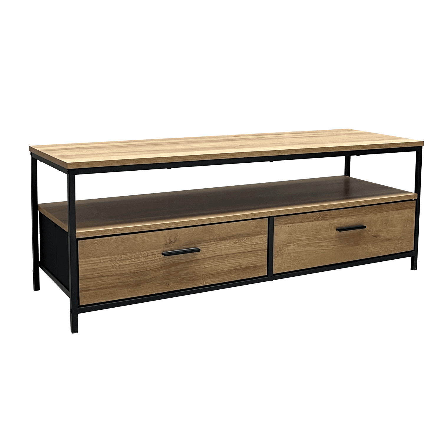 TV stand with shelf