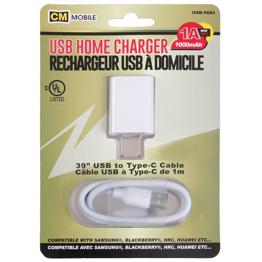 USB-C home charger, 39