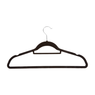 Velvet clothes hangers, pk. of 10