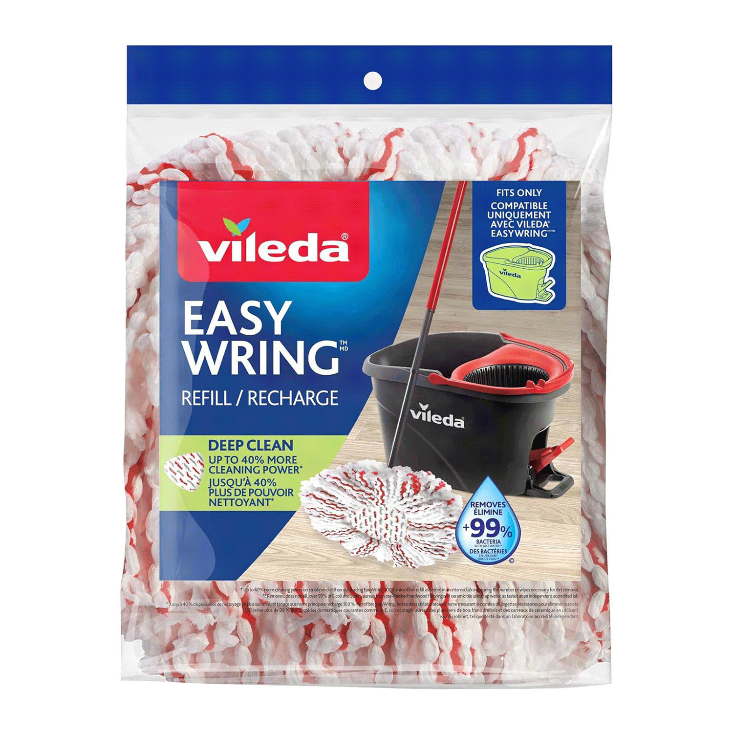 Vileda - EasyWring - Reusable mop head replacement