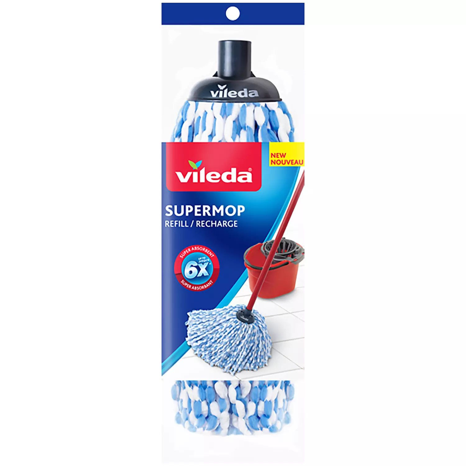Vileda - Recharge moppe SuperMop, Fr