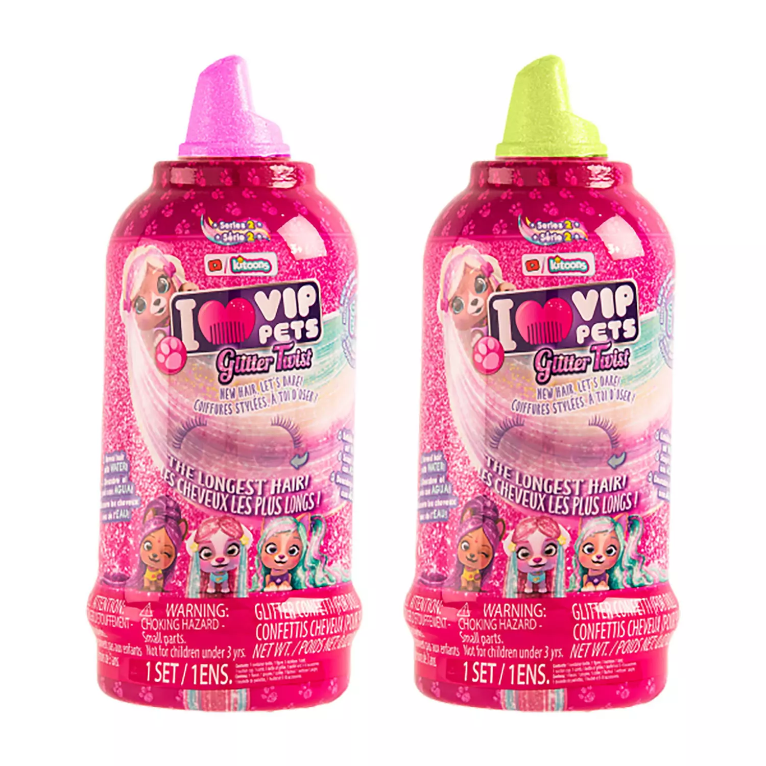 VIP Pets - Glitter Twist hair reveal doll set