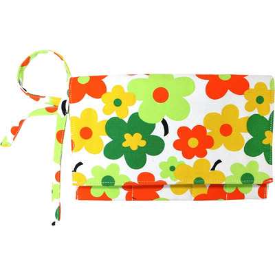 VIVACE Collection - Knitting needle sleeve - Black daisies