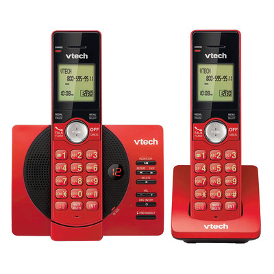 VTech - 2-handset cordless answering system with Caller ID/Call Waiting