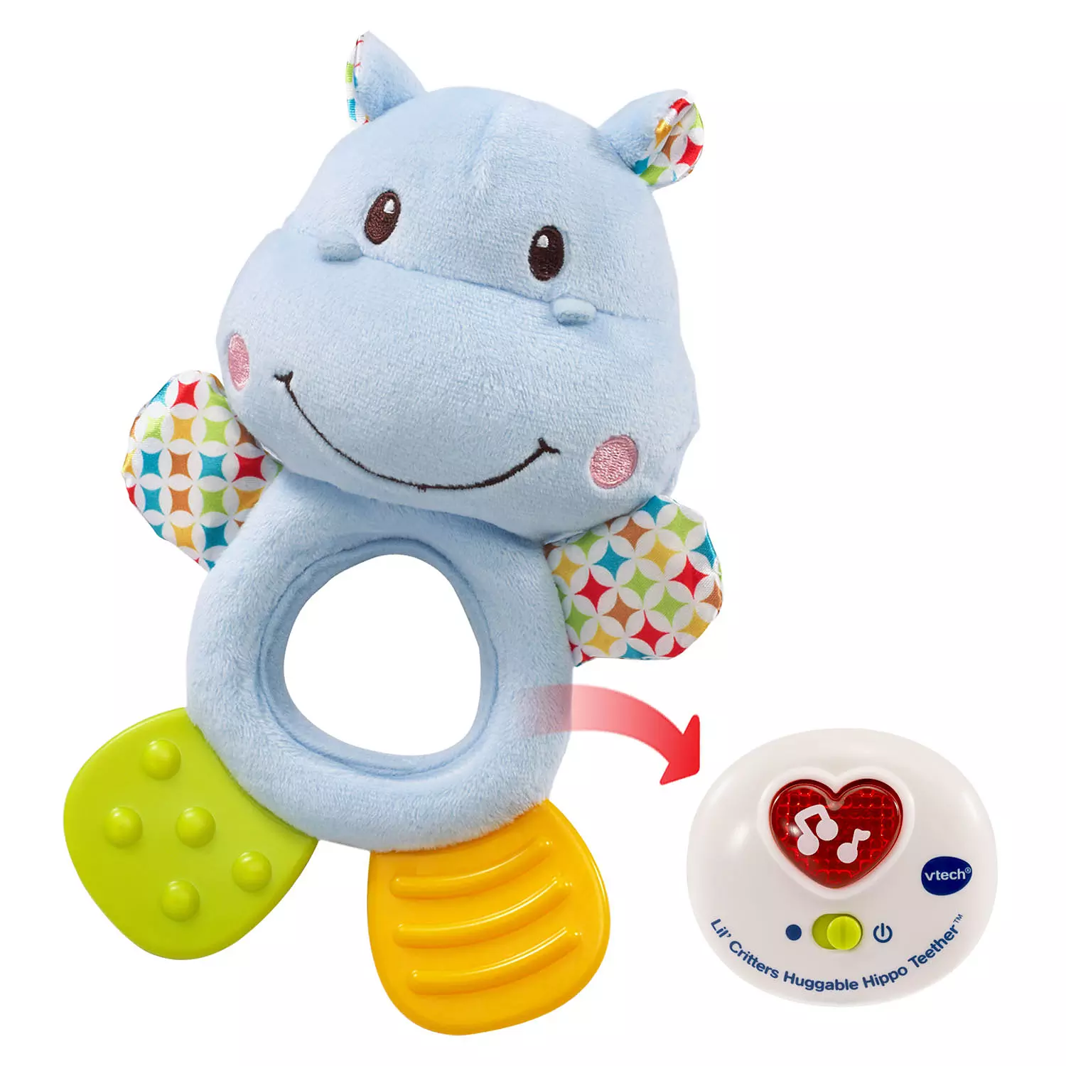 VTech Baby - Croc' hippo, français. Colour: blue, Fr