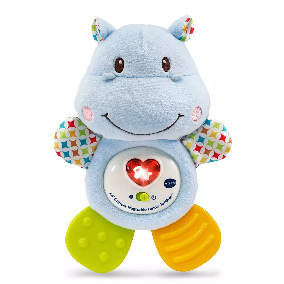 Vtech Baby - Lil' Critters huggable hippo teether, English