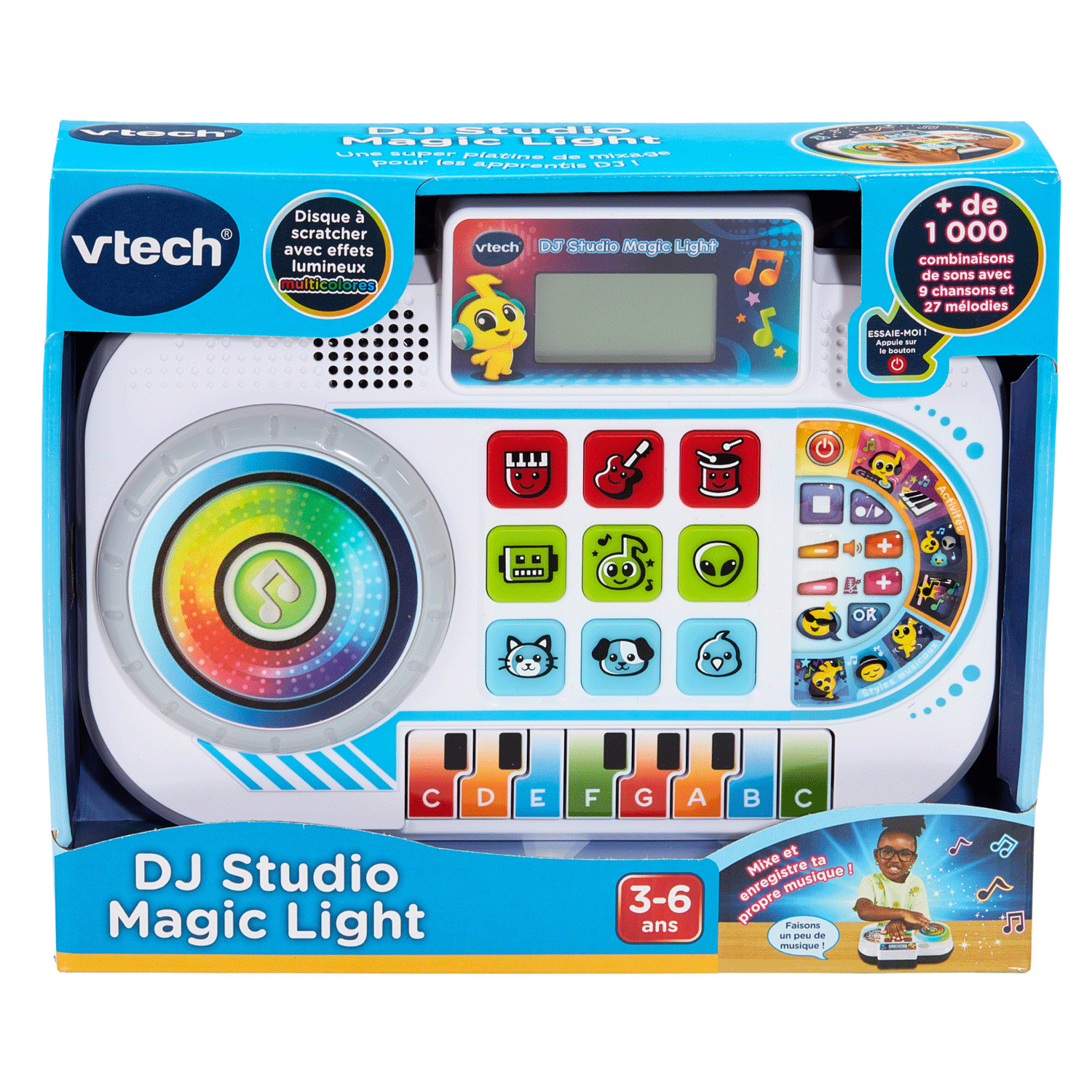 VTech - DJ studio Magic Light, edition fran&ccedil;aise