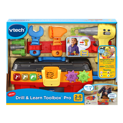 VTech - Drill & Learn Toolbox, English edition