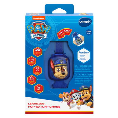 VTech - Paw Patrol Learning Pup Watch - Chase, English edition