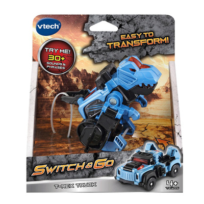 VTech - Switch & Go - Camion T-Rex, édition anglaise