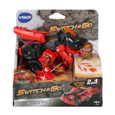 VTech - Switch & Go - T-Rex muscle car, French edition