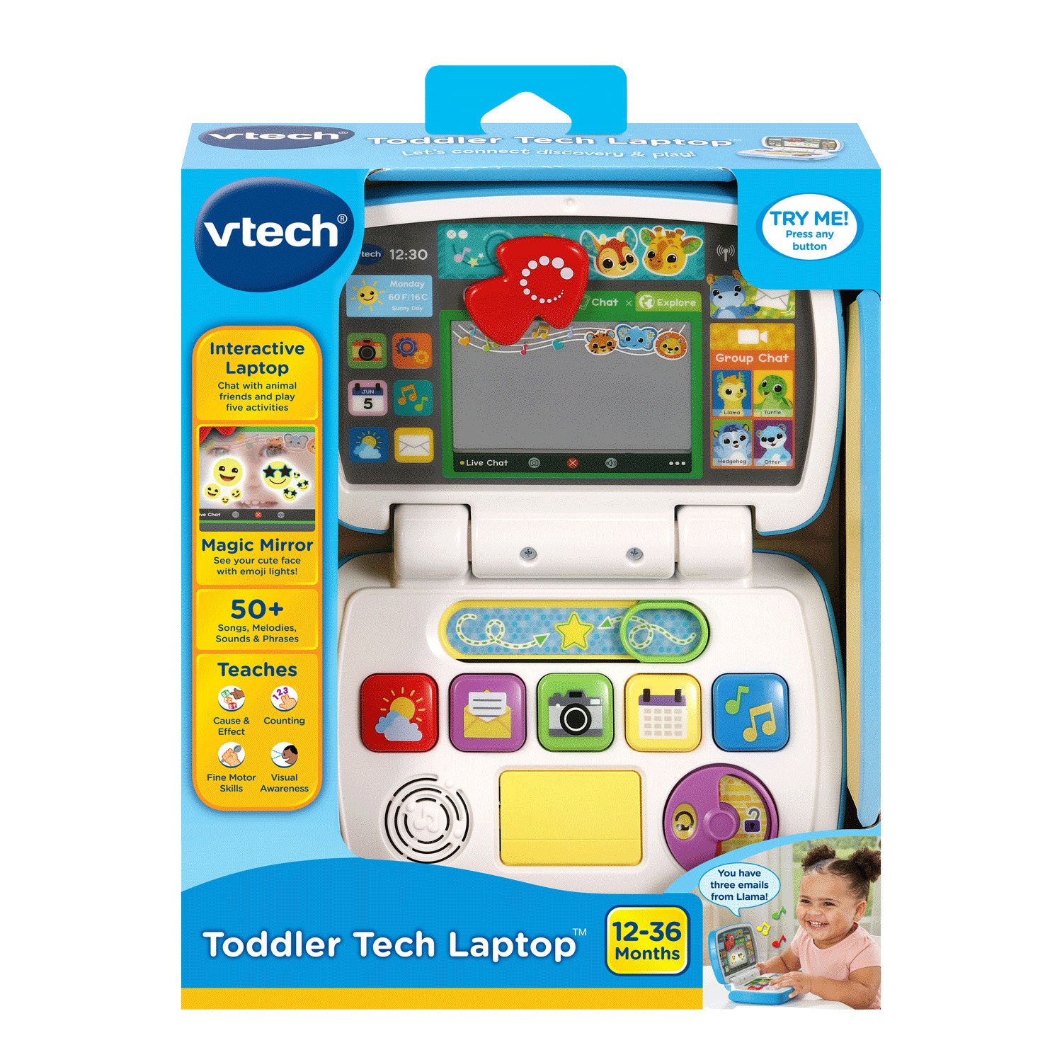 VTech - Toddler Tech Laptop, English edition
