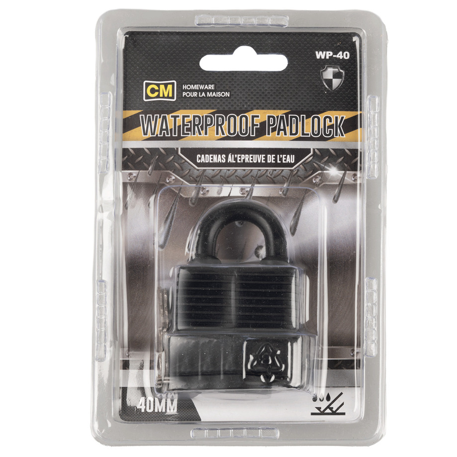 Waterproof padlock