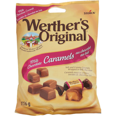 Werther's Original - Caramel au chocolat au lait, 116g