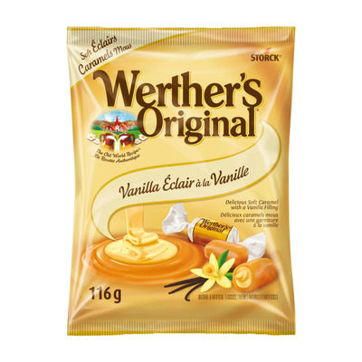 Werther's Original - Caramels éclair à la vanille mous, 116g