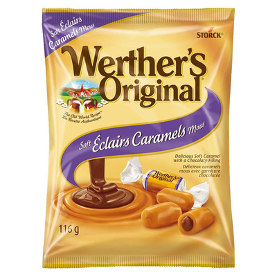Werther's Original - Soft éclairs caramels, 116g