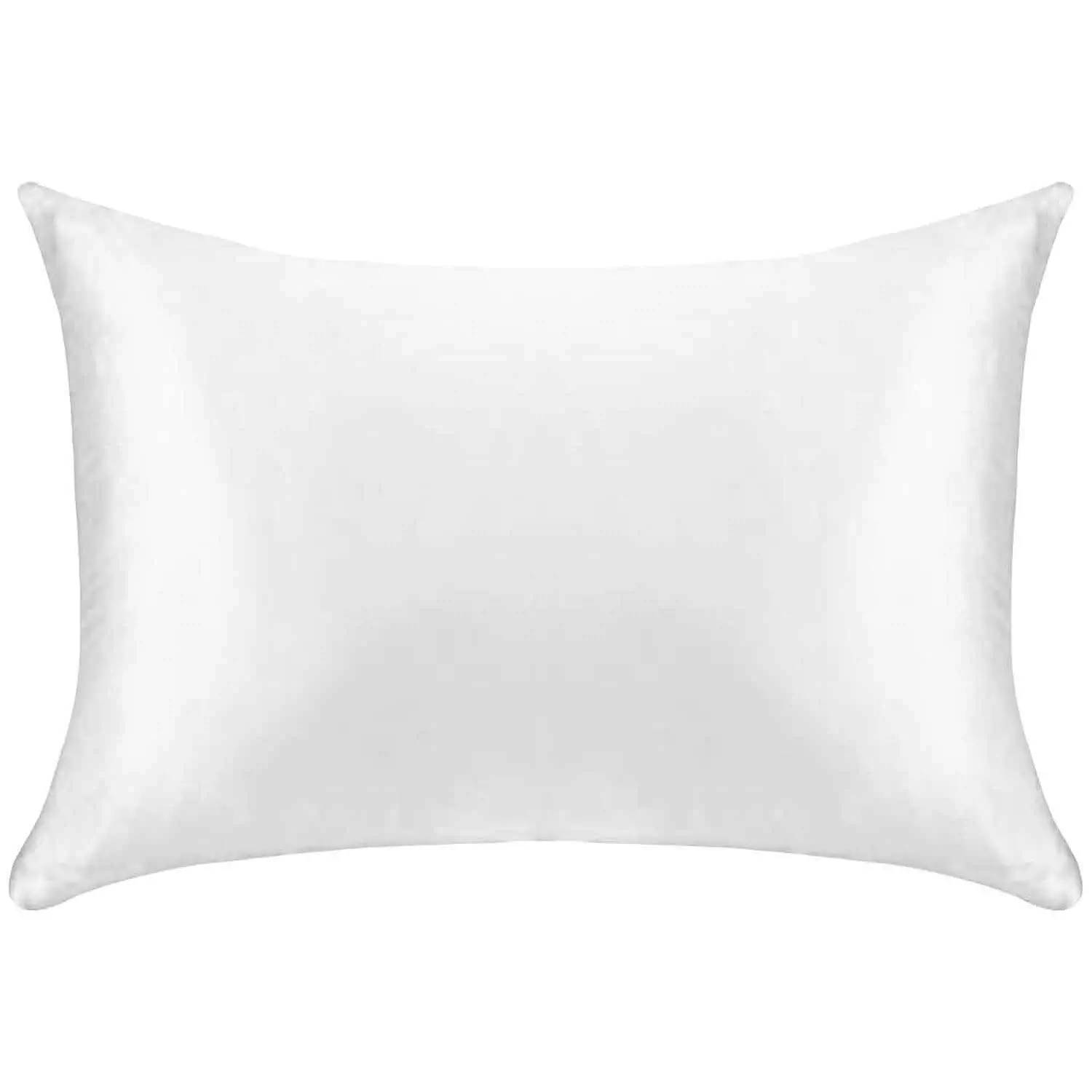 White satin pillowcases, pk. of 2