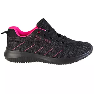 Women's 2-toned Flyknit, lace-up sports shoes