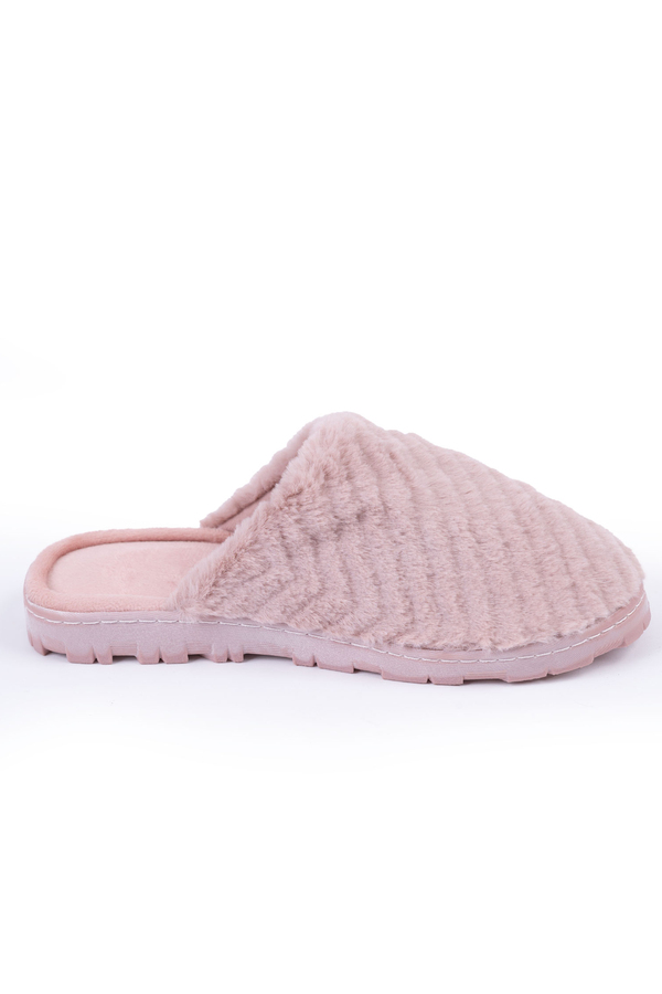 Women's quilted clog slipper with indoor/outdoor sole - Pink