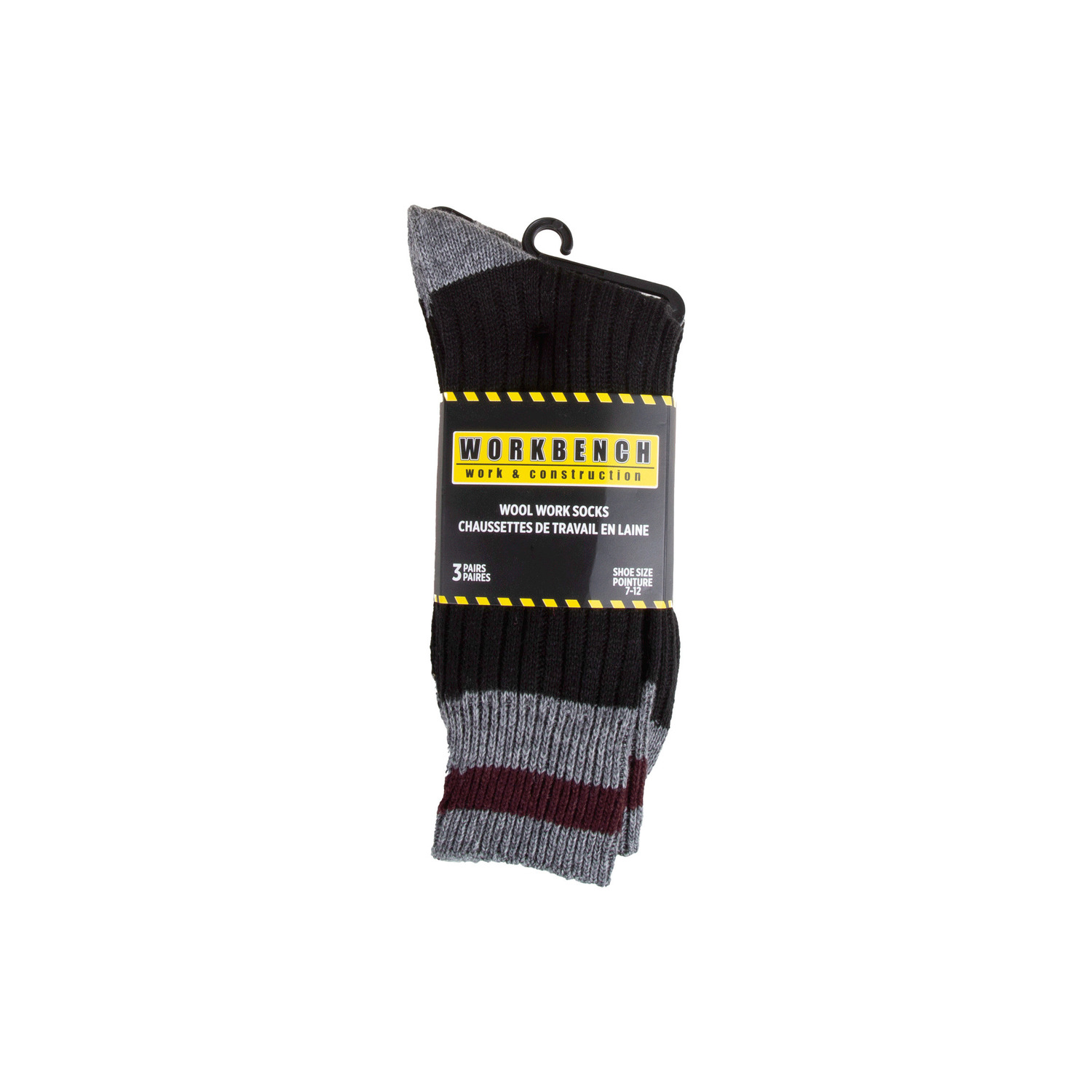 Workbench - Wool work socks - 3 pairs
