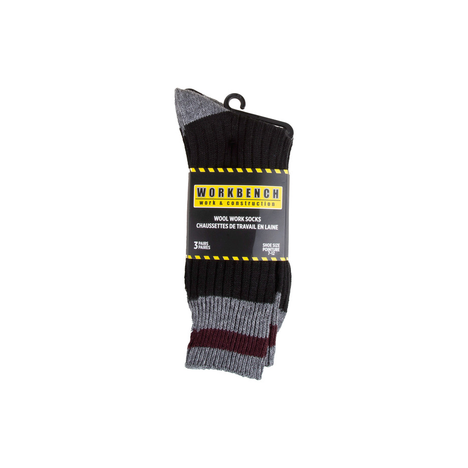 Workbench - Wool work socks - 3 pairs
