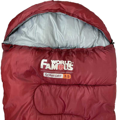 World Famous - Comfort 3.5 sleeping bag (13C to 3C)