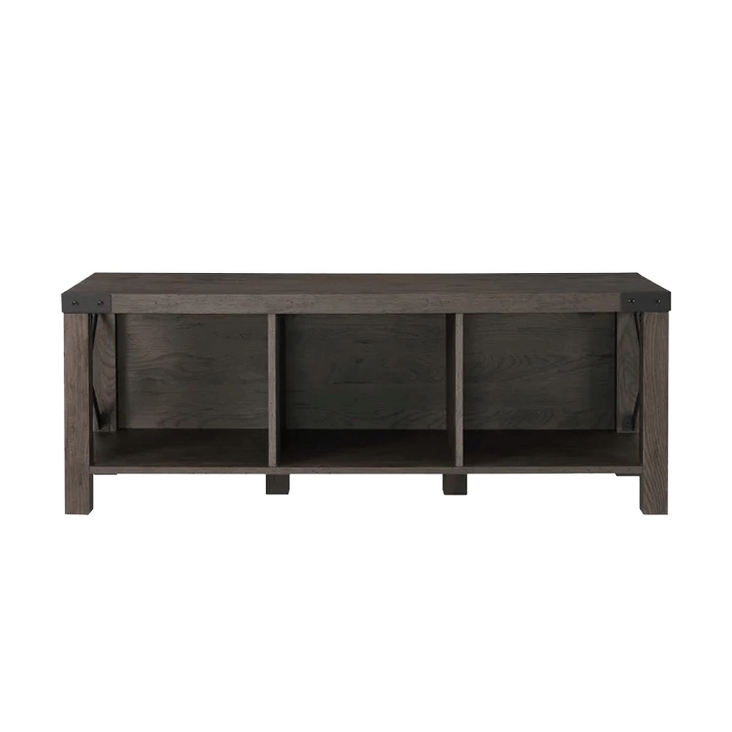 X-frame entrance bench