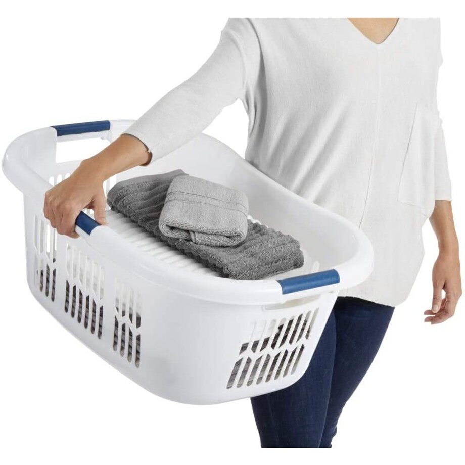 XL hip-hugger laundry basket - 63L