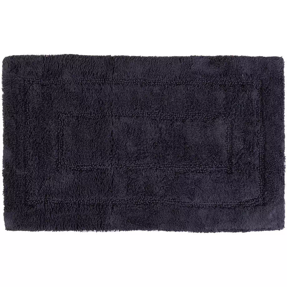 Zen - Bath mat, rectangle pattern, 18" x 30", charcoal