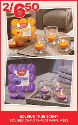 Magasiner les produits BOLSIUS TRUE SCENT | Rossy