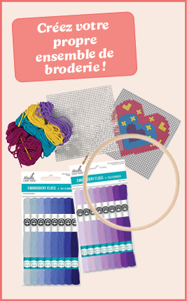 Cr&eacute;ez votre propre ensemble de broderie