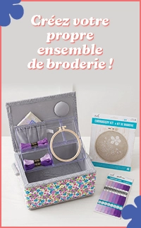 Cr&eacute;ez votre propre ensemble de broderie