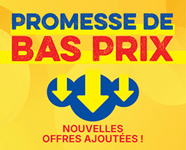 Nouveaux articles - PROMESSE DE BAS PRIX